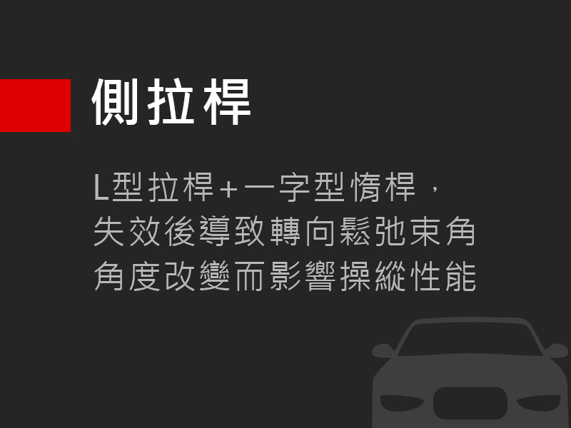 側拉桿