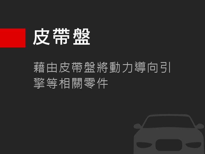 皮帶盤